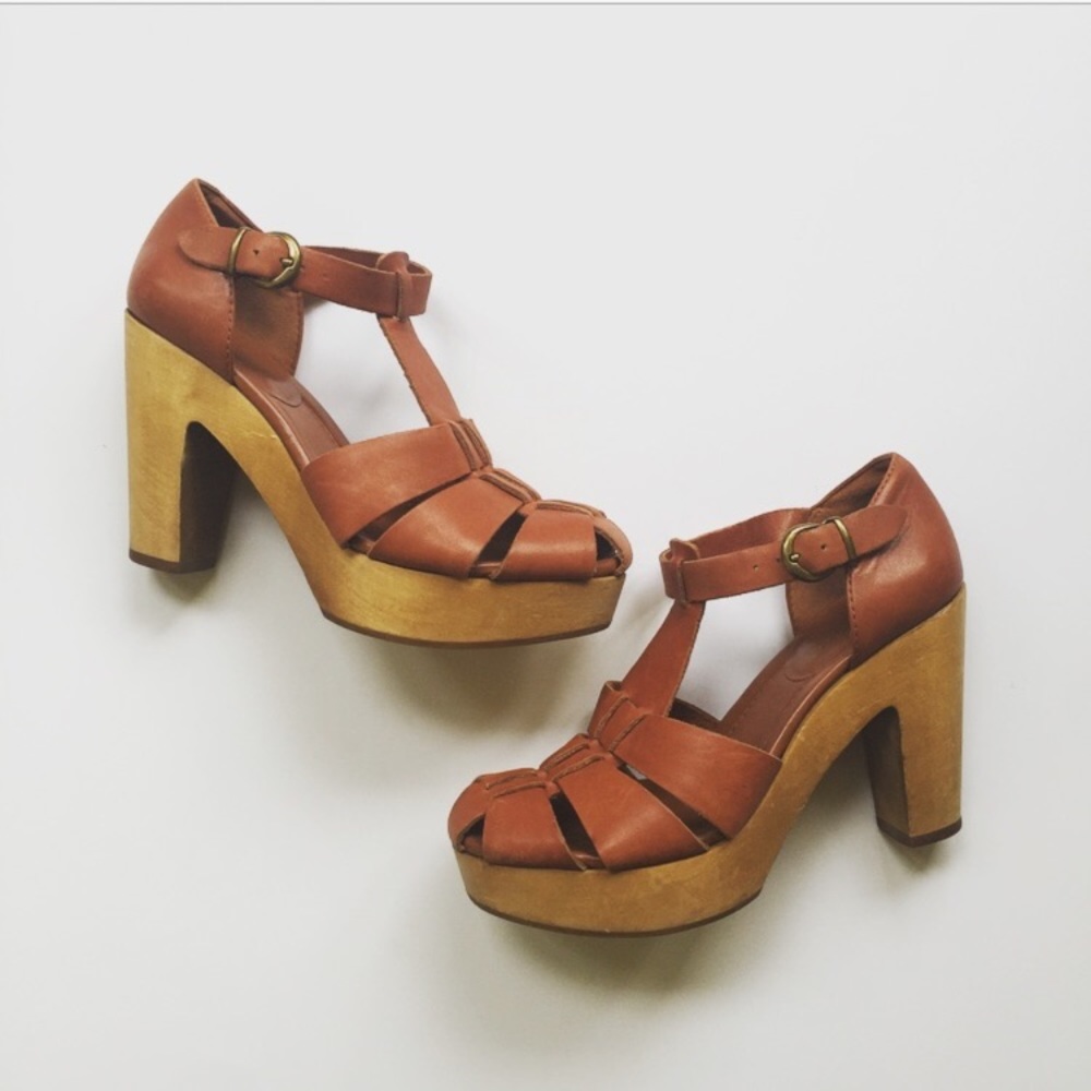 Madewell  wooden sandals